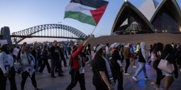سڈنی اوپیرا ہاؤس میں فلسطین نواز پیغامات پر آسٹریلوی شہری کے خلاف مقدمہ