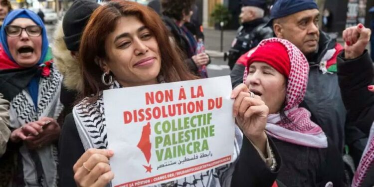 فلسطین کی حمایت پر فرانس میں آواز دبانے کی کوششیں تیز