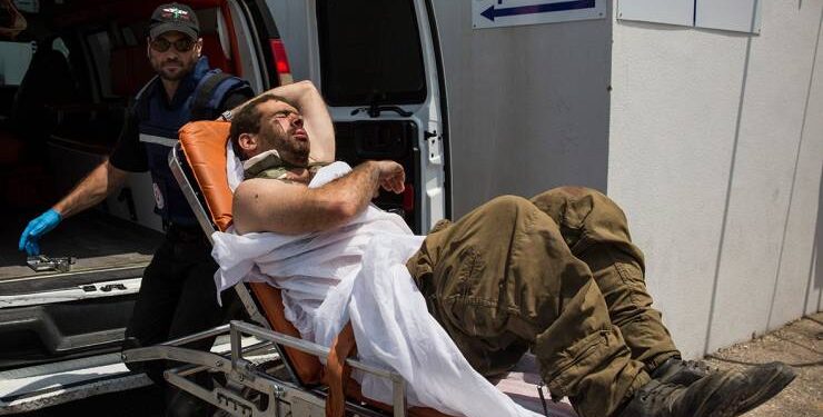 شمالی غزہ میں فائرنگ، قابض اسرائیلی فوجی زخمی