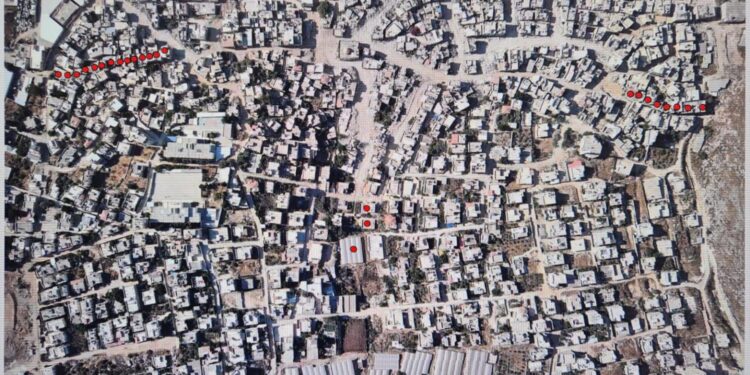 نور شمس کیمپ: 25 مکانات مسمار کرنے کا اسرائیلی فیصلہ