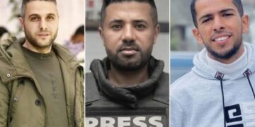 غزہ میں صہیونی فوج کی وحشیانہ بمباری، تین فلسطینی صحافی شہید