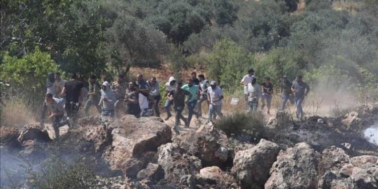 شمال مشرقی رام اللہ میں آبادکاروں کی فلسطینیوں پر یلغار میں اضافہ