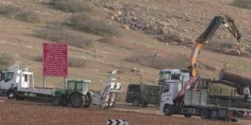 قابض اسرائیل کی طوباس میں جبری بے دخلی، فلسطینی خاندان دربدر