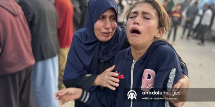 مغربی خان یونس میں اسرائیلی بمباری، چار فلسطینی شہید