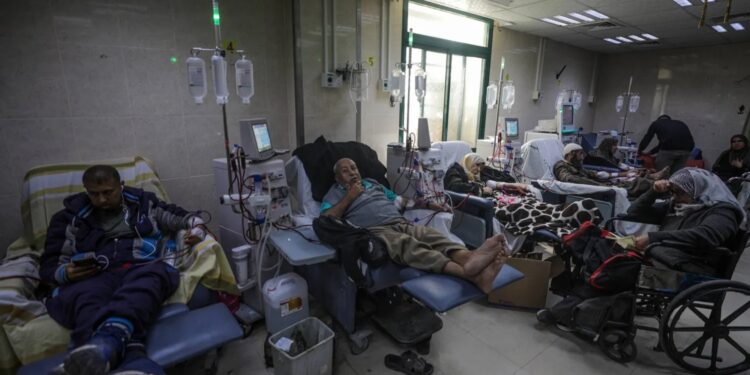 غزہ میں گردے کے مریضوں کی زندگی داؤ پر، علاج کی شدید کمی