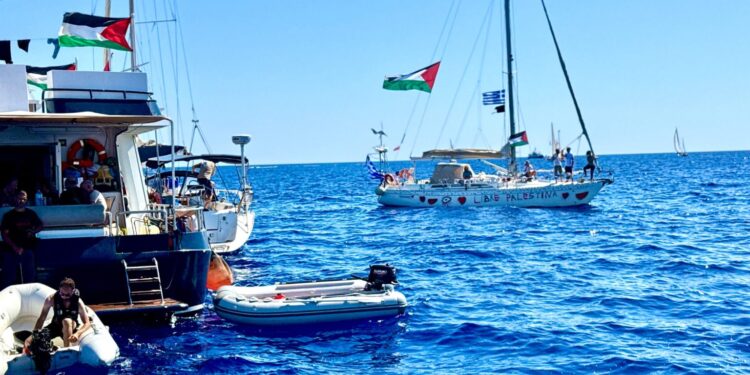 غزہ امدادی قافلے کے لیے گلوبل صمود فلوٹیلا کی مصر سے زمینی راستے کی اپیل