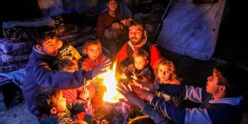 غزہ کے بچے شدید سردی اور غذائی قلت کا شکار: انروا