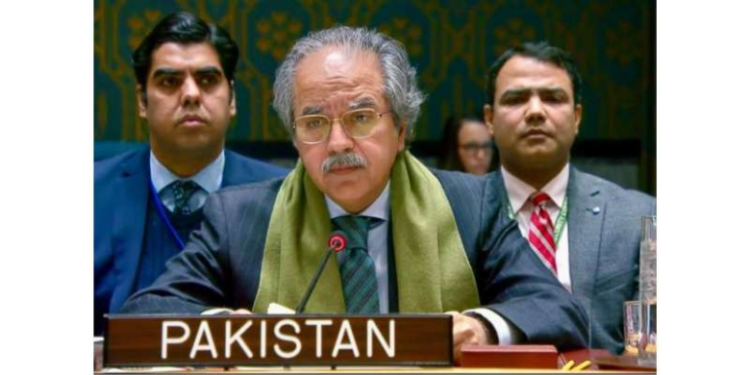 فلسطین کی غیر حل شدہ صورتحال خطے میں بحران پیدا کر رہی ہے، پاکستانی مندوب