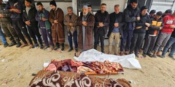 خان یونس میں اسرائیلی حملہ، کئی فلسطینی شہید