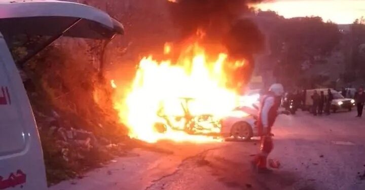 جنوبی لبنان میں اسرائیلی ڈرون حملہ، دو شہری شہید