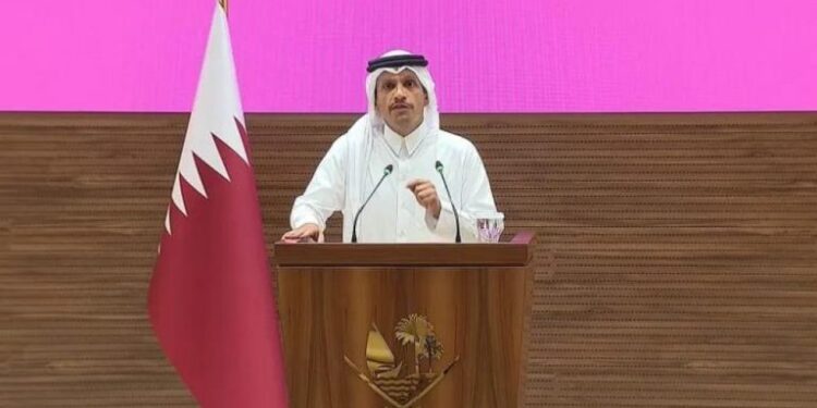 اسرائیلی فوج غزہ سے نکل جائے:قطر ی وزیر اعظم