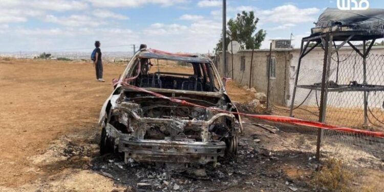 نابلس میں صہیونی آبادکاروں کی دہشت گردی، تعمیراتی مشینری نذر آتش