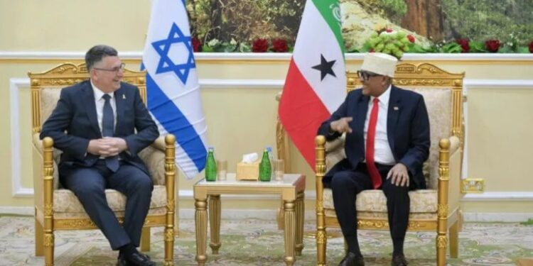 صومالی حکومت کا اسرائیل کے غیر قانونی دورے پر سخت احتجاج