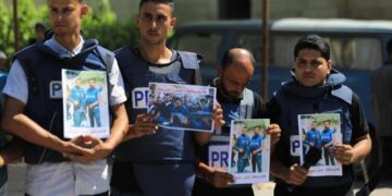 سنہ 2025 میں فلسطینی صحافیوں کے قتل میں قابض اسرائیل سرِ فہرست