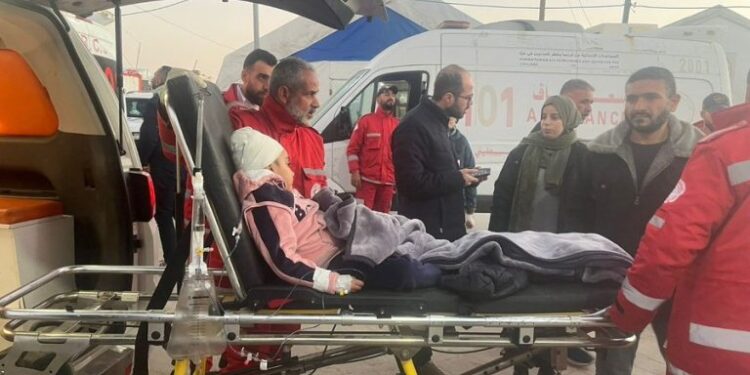 غزہ میں 20 ہزار سے زائد زخمی اور مریض بیرون ملک علاج کے منتظر