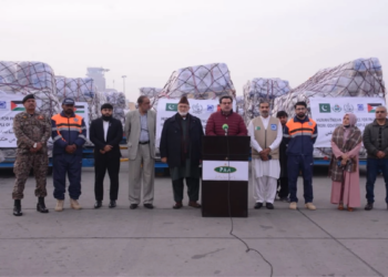 پاکستان کی جانب سے فلسطین کے لیے مزید 100 ٹن امدادی سامان روانہ