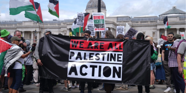 برطانوی عدالت کا فلسطین ایکشن پر پابندی کا فیصلہ منسوخ