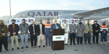 پاکستان کی جانب سے فلسطین کے لیے مزید 100 ٹن امدادی سامان روانہ