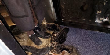 نابلس میں شرپسندوں کی سازش، مسجد کے داخلی راستے پر حملہ