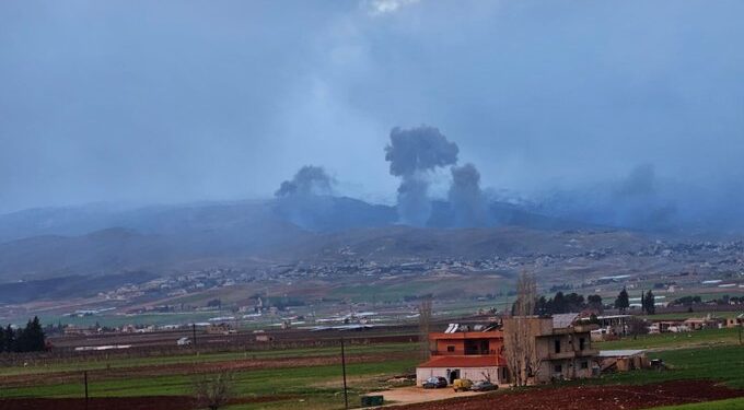 جنوبی لبنان میں اسرائیلی فضائی حملوں کا سلسلہ جاری، ایک شہید اور متعدد زخمی