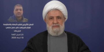 مزاحمتی گروپوں کا اسلحہ چھیننا اسرائیل اور امریکہ کے مفادات کے لیے ہے: نعیم قاسم