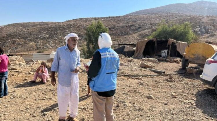 ایک ماہ میں مغربی کنارے سے 900 سے زائد فلسطینی بے دخل