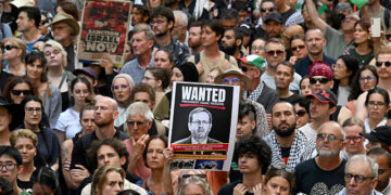 سڈنی و میلبورن میں ہزاروں افراد کا مظاہرہ، اسرائیلی صدر کی گرفتاری کا مطالبہ