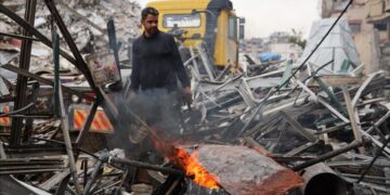 صہیونی بربریت کے بعد زندگی کی بحالی، فلسطینی انجینئر کا انوکھا کارنامہ