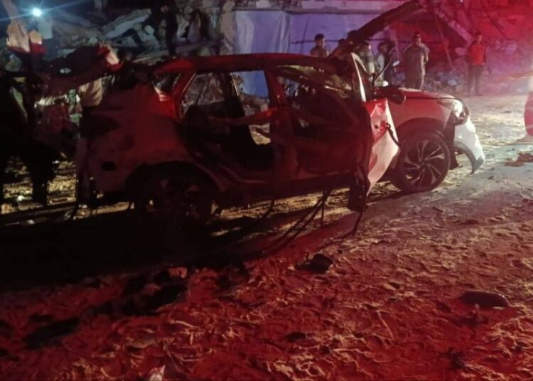 وسطی غزہ میں اسرائیلی حملہ، تین فلسطینی شہید