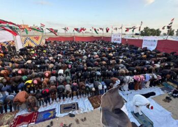 غزہ کے ملبے اور خیموں میں عید کی تکبیرات کی صدائیں