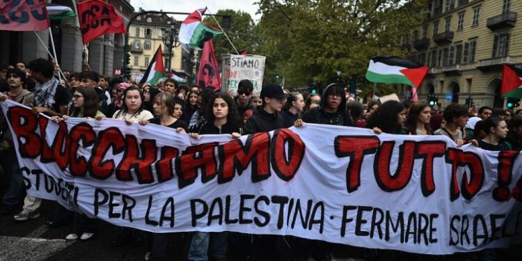 اٹلی کا اسرائیل کے ساتھ فوجی تعاون معاہدہ معطل کرنے کا اعلان