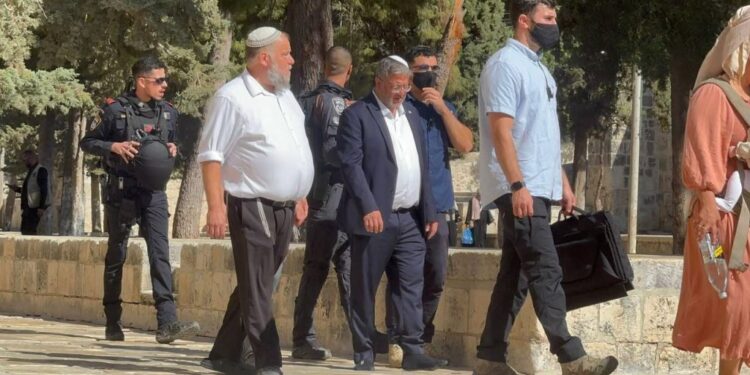 حماس : بن گویر کا قبلہ اول پر دھاوا  خطرناک سازش قرار