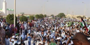 موریتانی پارلیمنٹ کے ارکان کا فلسطینی اسیران کی سزائے موت کے خلاف احتجاج