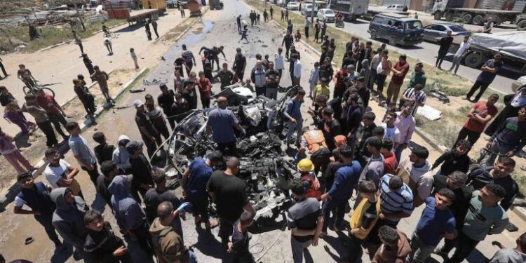 غزہ میں سکیورٹی اہلکاروں کی شہادت، صورتحال مزید کشیدہ