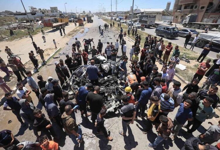 غزہ میں سکیورٹی اہلکاروں کی شہادت، صورتحال مزید کشیدہ