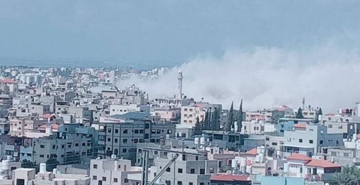 اسرائیلی کارروائی میں طولکرم کیمپ کی رہائشی عمارت مکمل طور پر تباہ