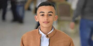 قابض اسرائیل نے ننھے شہید ودیع علیان کو گمنام قبرستان میں دفن کر دیا