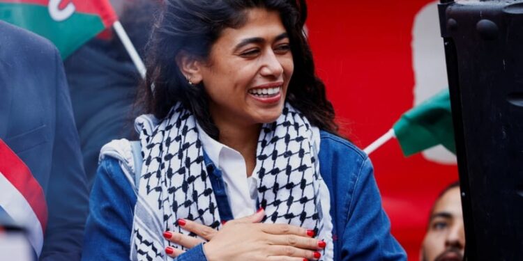 یورپی رکن پارلیمنٹ ریما حسن، فلسطین کی حمایت پر گرفتار