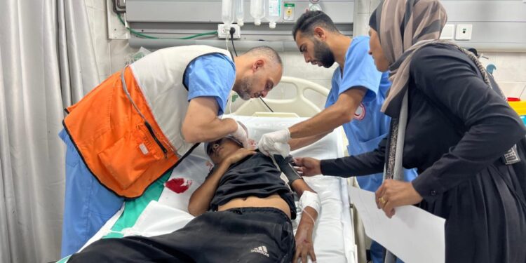 غزہ: مشرقی علاقے میں فائرنگ، دو فلسطینی شہری زخمی