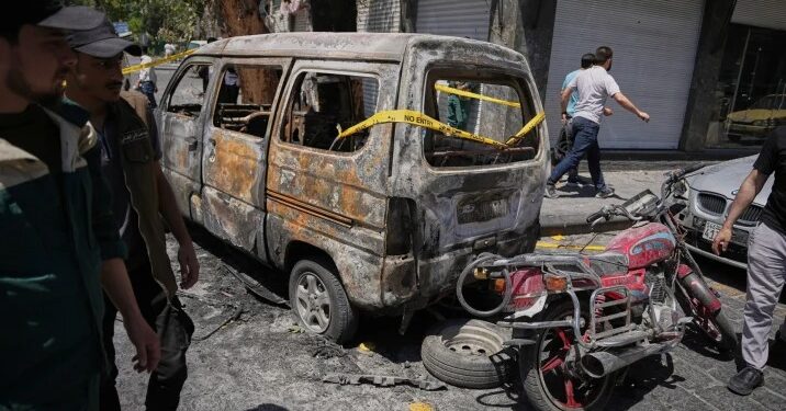 حماس نے دمشق بم دھماکوں کی مذمت، شام کے امن پر حملہ قرار دیا