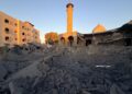 غزہ کی مساجد بھی اسرائیلی جارحیت سے محفوظ نہ رہیں، ابوسلیم مسجد ملبے کا ڈھیر بن گئی