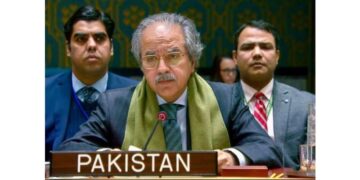 عاصم افتخار: فلسطین میں پائیدار امن کے لیے اسرائیلی قبضے کا خاتمہ ناگزیر