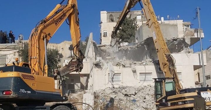 قابض اسرائیل کی انہدامی کارروائیاں جاری، بیت لحم اور الجلیل میں 4 فلسطینی گھر مسمار