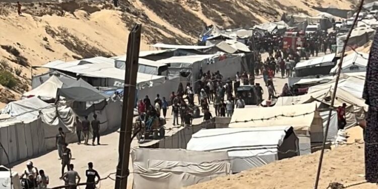 غزہ: جنوبی علاقے میں قابض فوج کی فائرنگ سے متعدد فلسطینی زخمی