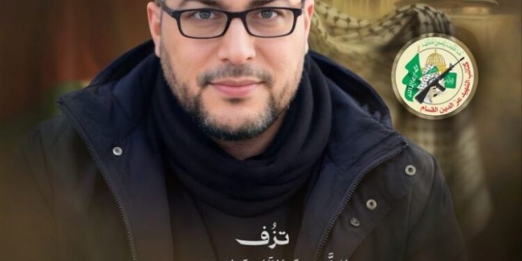 القسام بریگیڈز کا عسکری کونسل کے رکن اور شمالی غزہ بریگیڈ کے کمانڈر عزالدین البیک کی شہادت کا اعلان