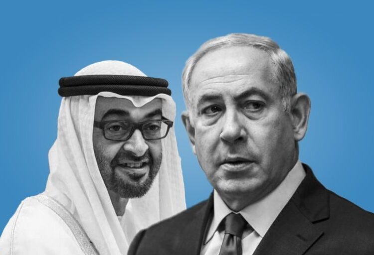 بنیامین نیتن یاہو ابوظبی میں، انتخابات سے قبل محمد بن زاید سے خفیہ ملاقات