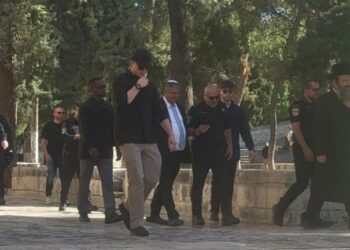 نیتن یاھو کے وزیر کا مسجد اقصیٰ پر دھاوا، عالم اسلام اور عرب ممالک کی شدید مذمت