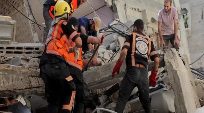غزہ کے ملبے سے مزید 55 لاشیں برآمد، ہزاروں تاحال ملبے تلے دبے